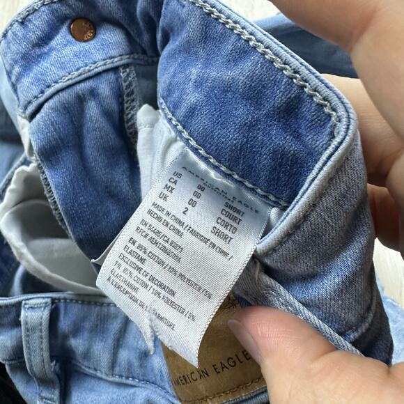 American Eagle Ne(x)t Level Stretch Super Hi Rise Skinny Jegging Jeans 00 Short - Picture 14 of 14